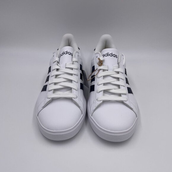 adidas Grand Court 2.0 White Legend Ink Women's Shoes - Picture 3 of 8